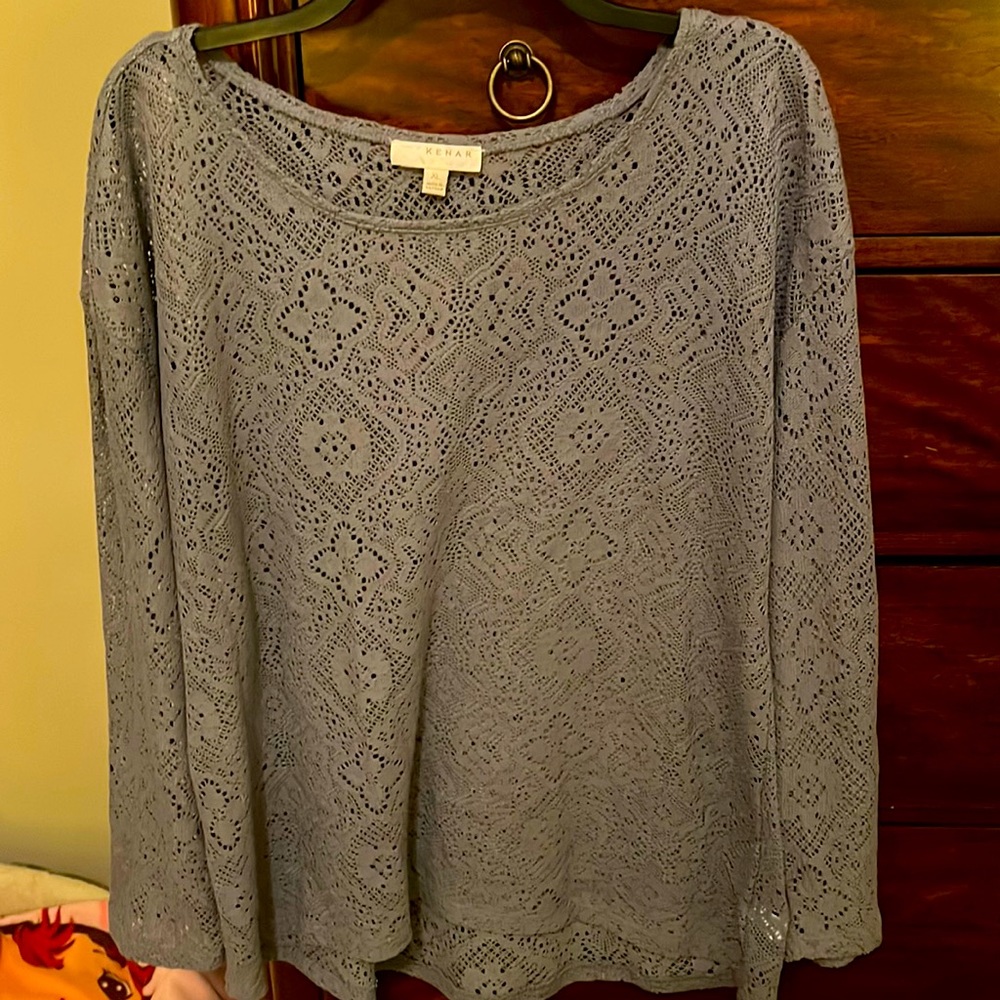 3 FOR $20- size XL lace tunic by Kenar